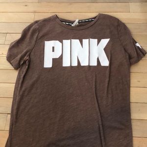 Pink short sleeve tee